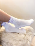 Lavender - Crew Grip Socks
